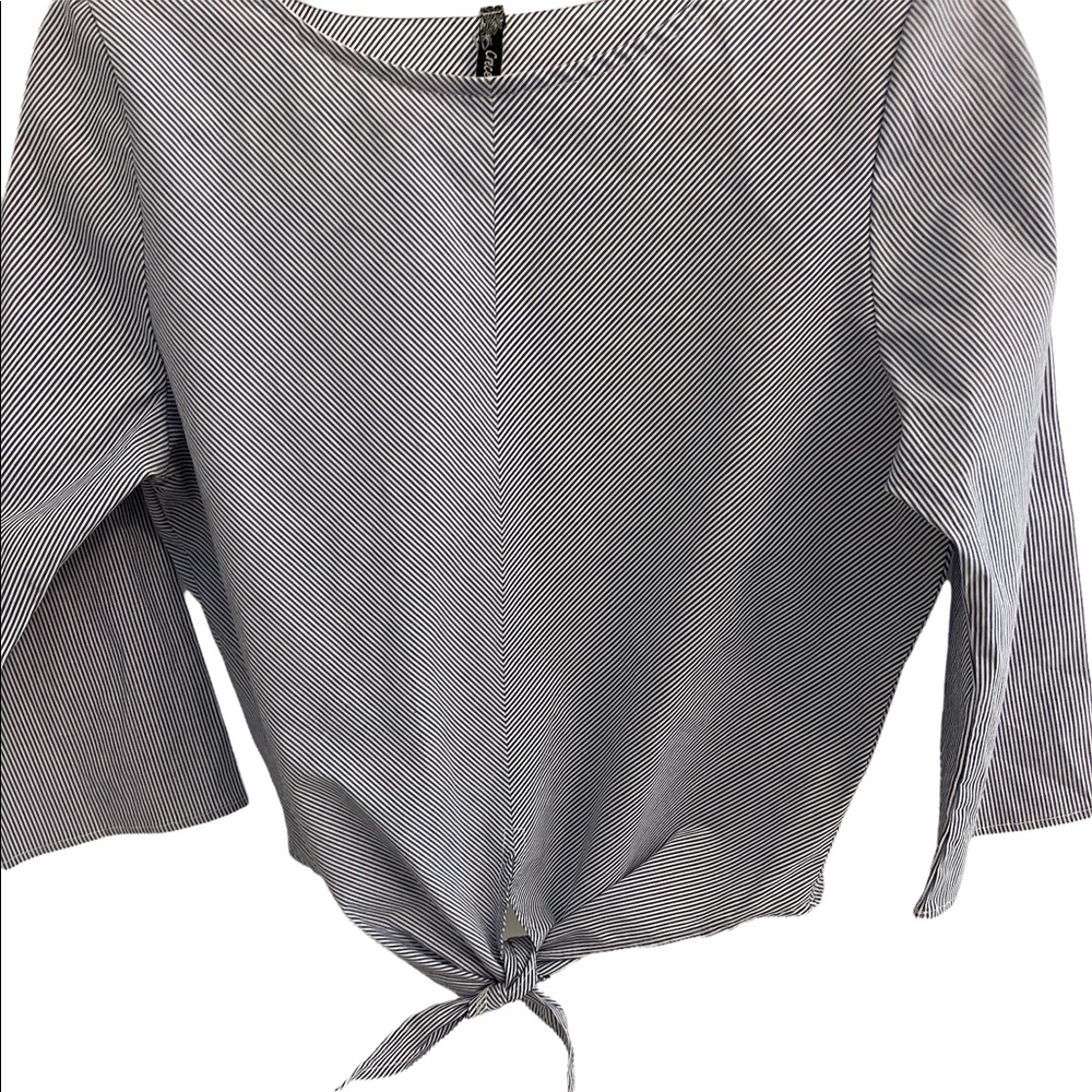 Blouse  top Woman ,   Color blue and white